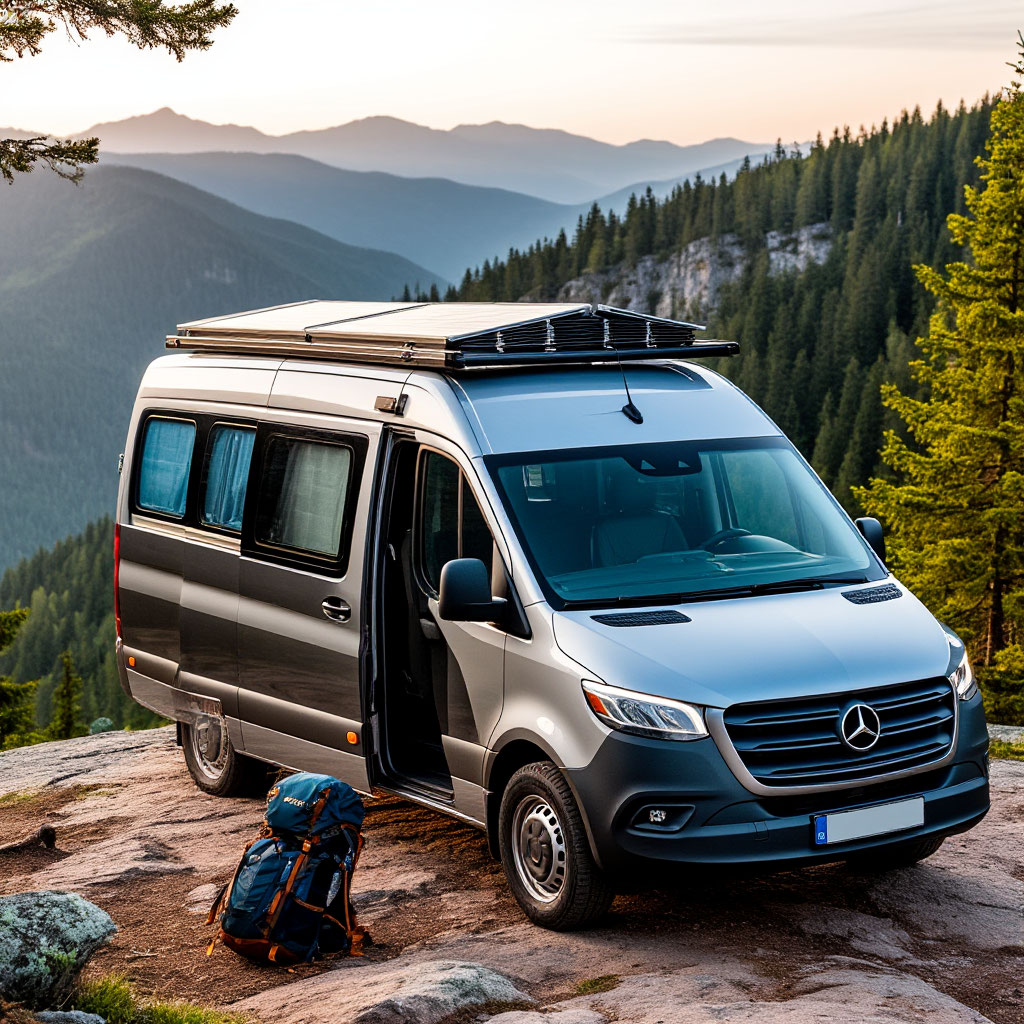 Digital age vanlife in American road trip culture