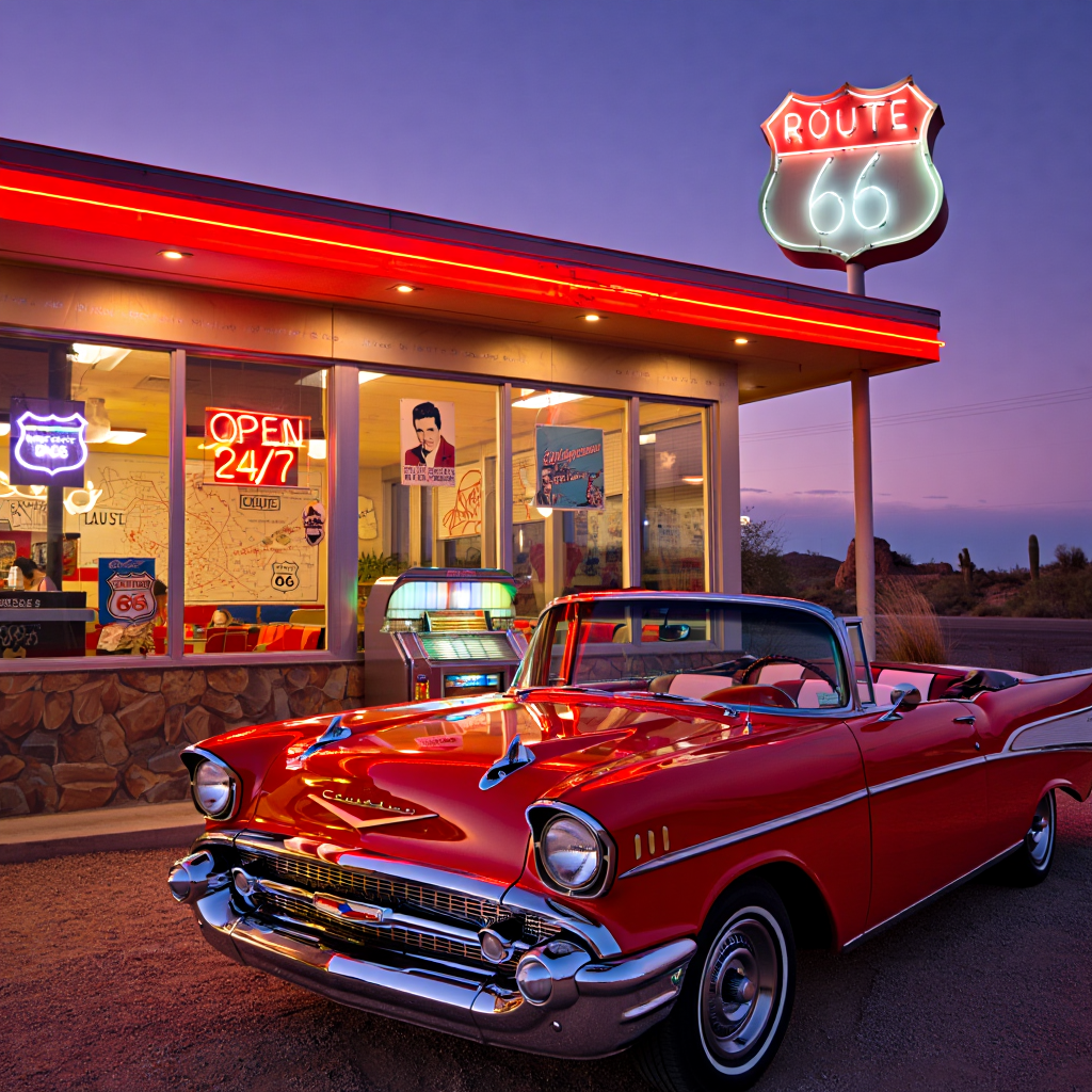 Pop culture influence on American road trip culture