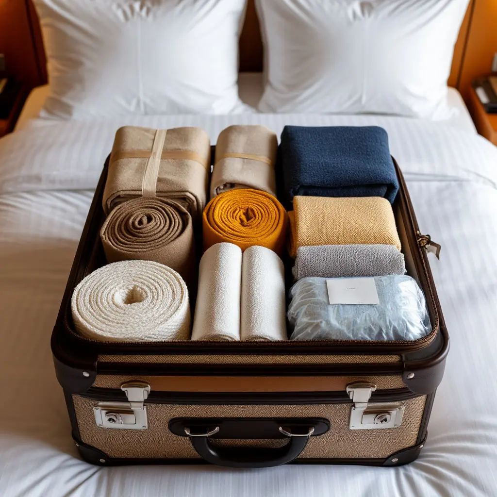 Efficient packing using cubes and rolling method