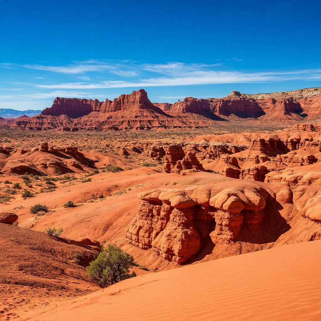 Hidden gem landscape for american southwest road trip