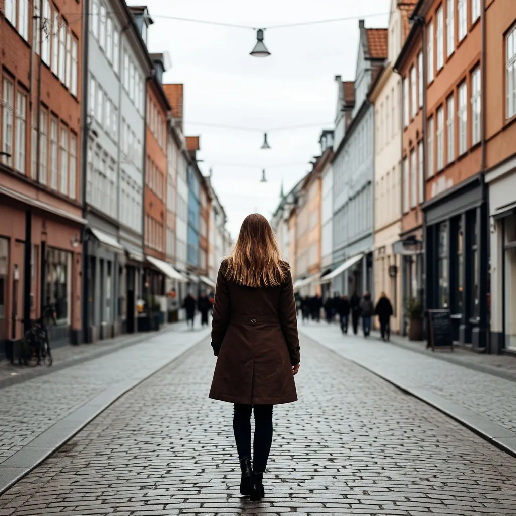 Woman exploring safe solo travel destination with confidence